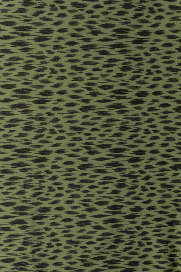 Printed Spanish Organic Cotton Sateen Twill - Blurry Vision