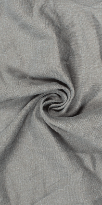 Plain Spanish Flax Linen Ecovero Viscose - Steel