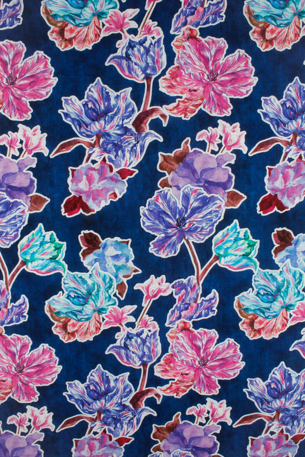 Printed Spanish Viscose Twill - Susanne