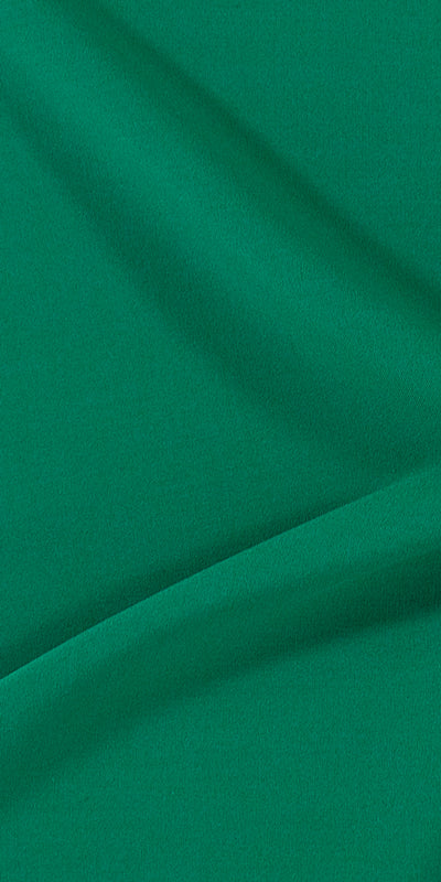 Plain Viscose Linen - Emerald Green