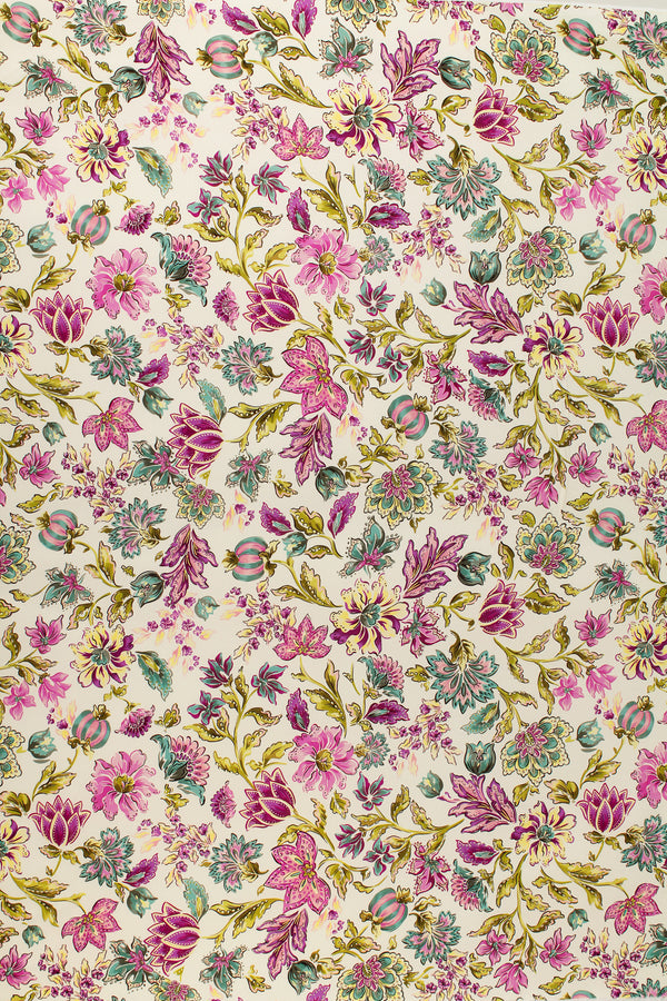 Printed Spanish Viscose Challis - Claude Monet