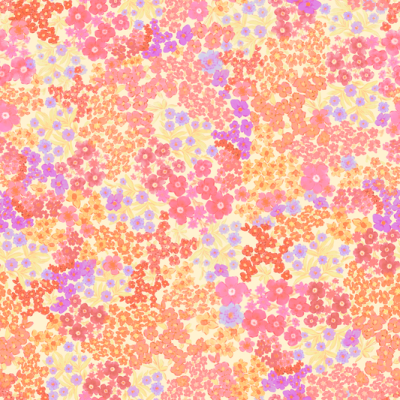 Printed Spanish Organic Cotton Voile - Ditsy Dream