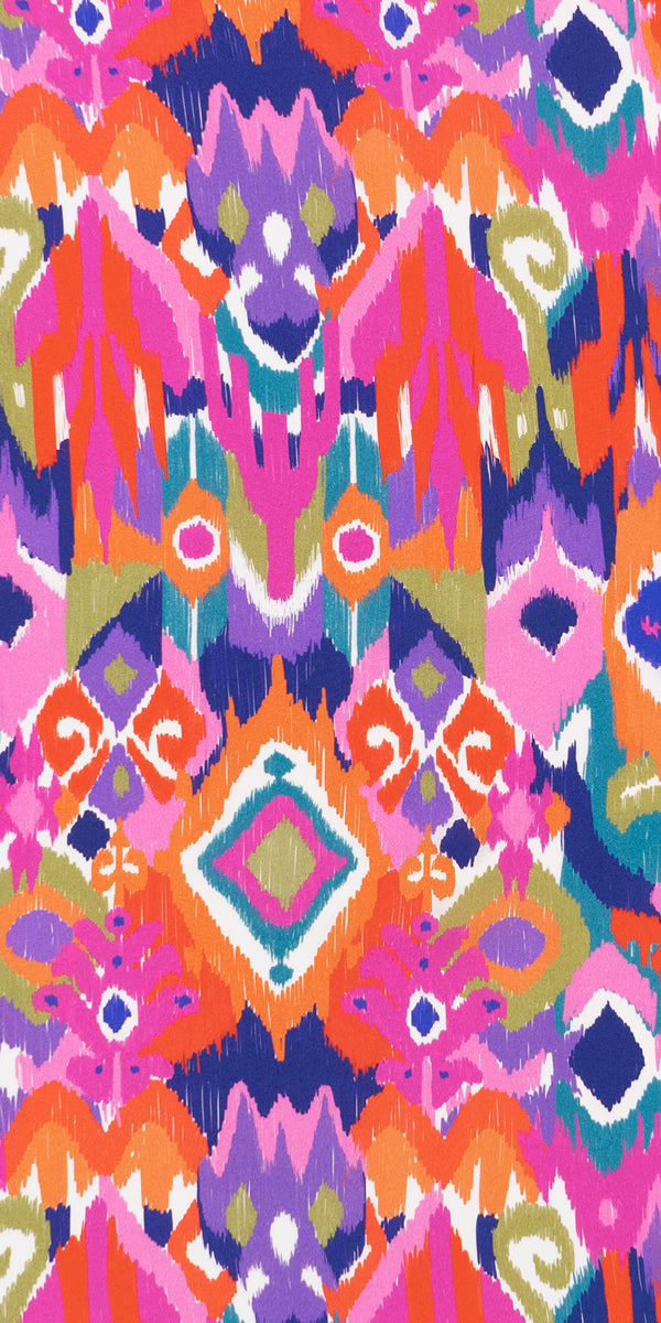 Printed Spanish Viscose Challis - Crystallize