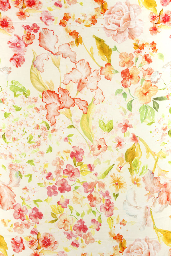 Printed Spanish Viscose Voile - Inner Journey