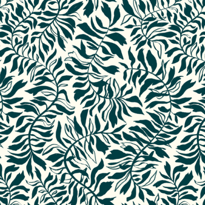 Printed Spanish Recycled Polyester Crinkle Chiffon - Coconut Milk