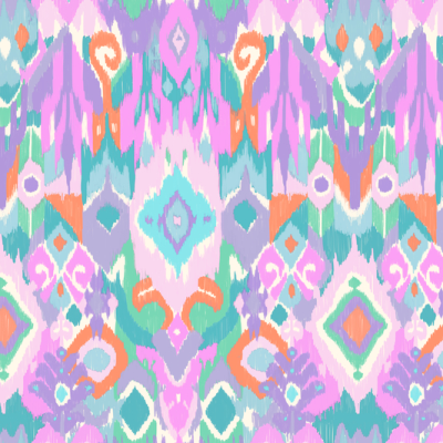 Printed Spanish Tencel Challis - Pink Crystal