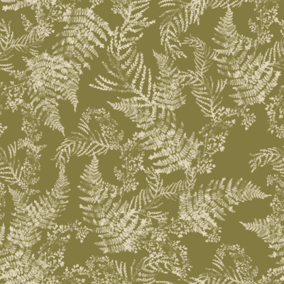 Printed Spanish Viscose Twill - Fern Days
