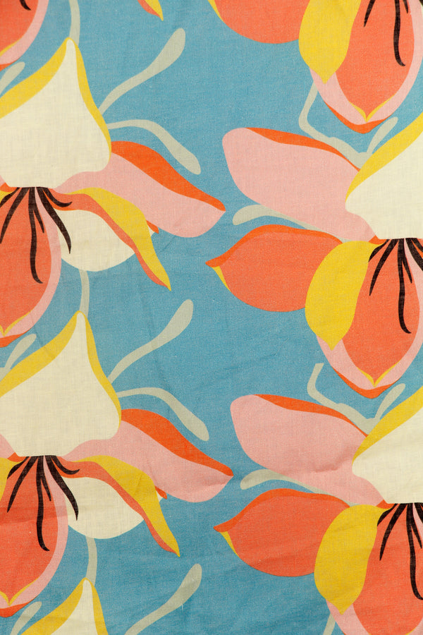 Printed European Linen - Janelle