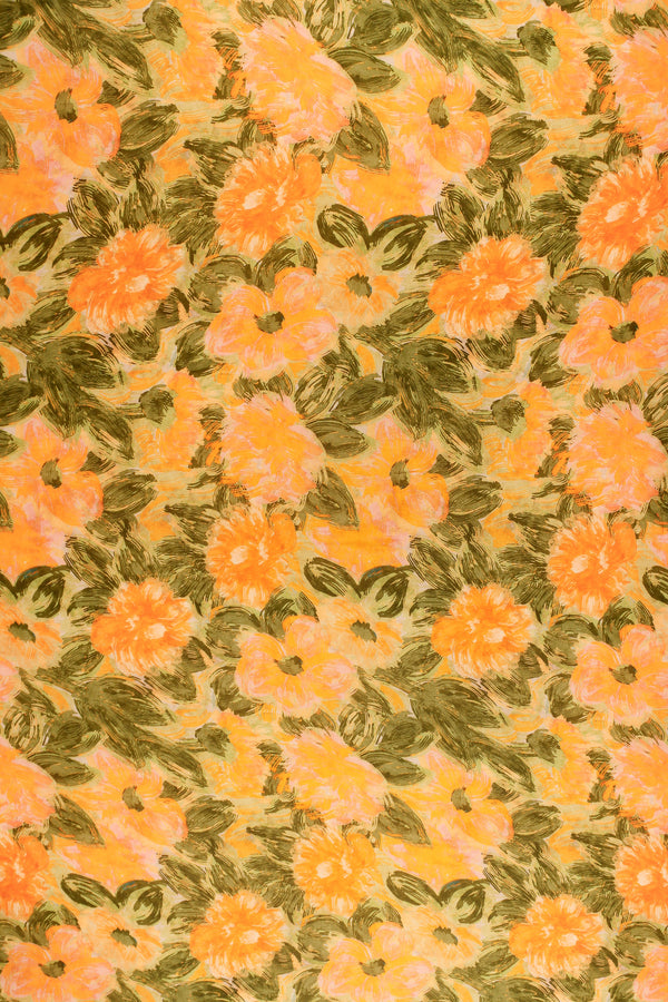 Printed Spanish Viscose Voile - Vibrant Jungle