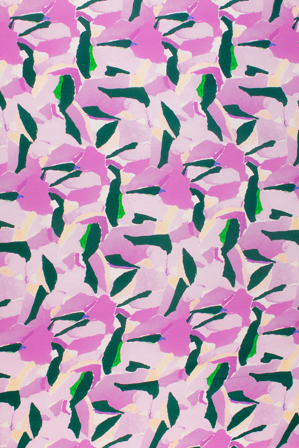 Printed Spanish Viscose Challis - Cool Terazzo