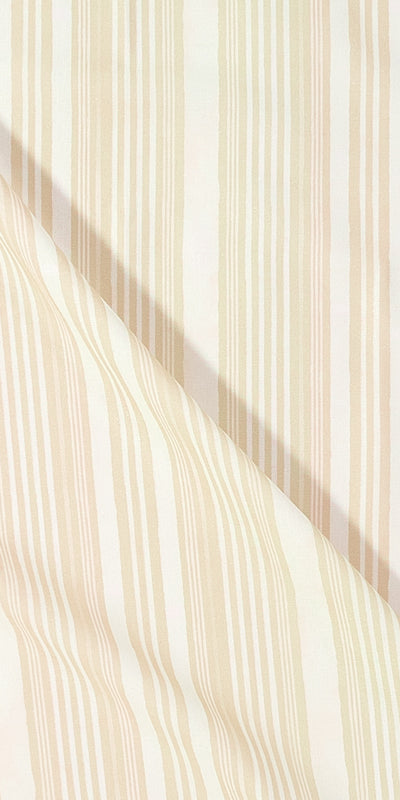 Printed Linen Viscose - Sugarcane Stripe Beige