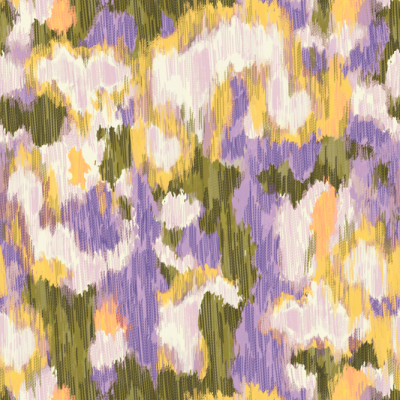 Printed Viscose - Blurred Garden