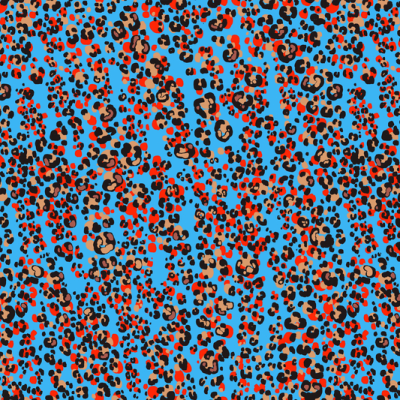 Printed Ecovero Viscose - Funky Leopard