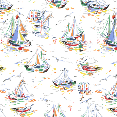 Printed Ecovero Viscose - Voyage