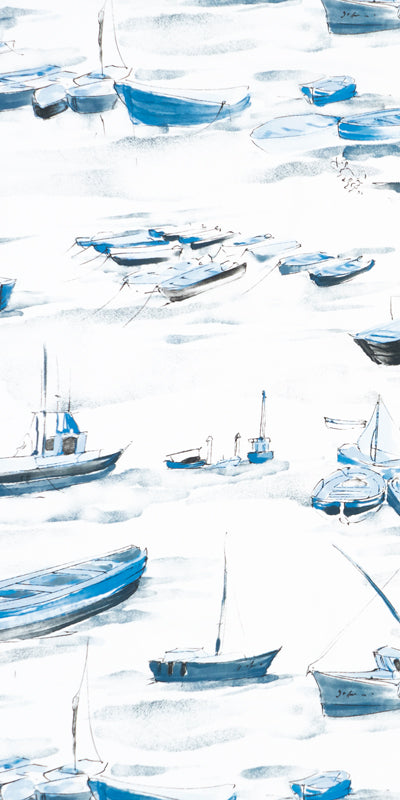 Printed Ecovero Viscose - Cool Sailing