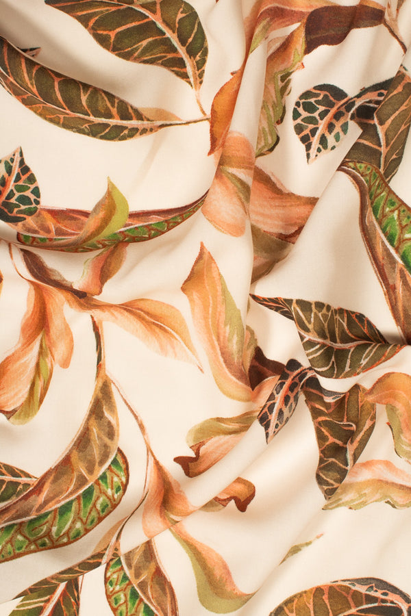 Printed Ecovero Viscose - Autumn Light