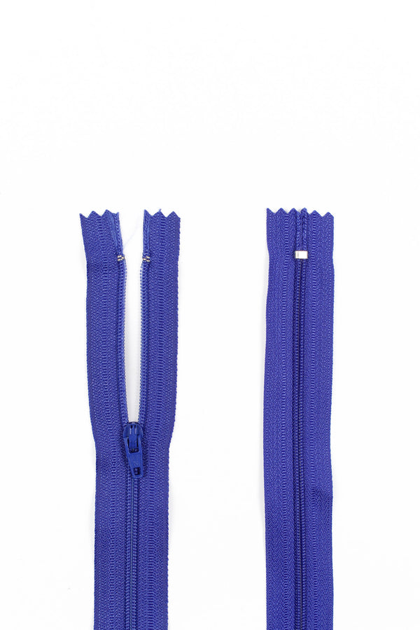 Nylon Dress Zips- Royal Blue