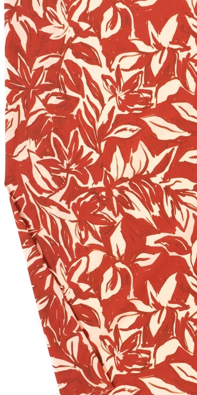 Printed Viscose - Strawberry Smoothie