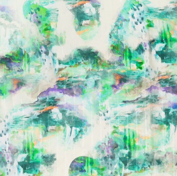 Printed Ecovero Viscose - Aashiqah Cool