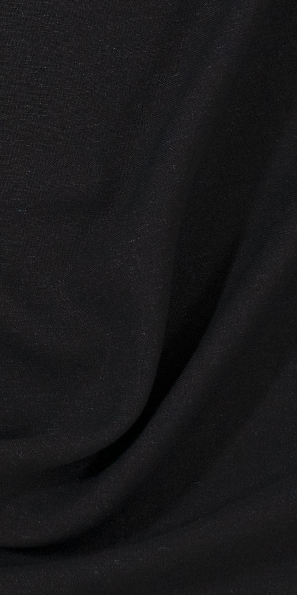 Plain Ecovero Viscose - Onyx